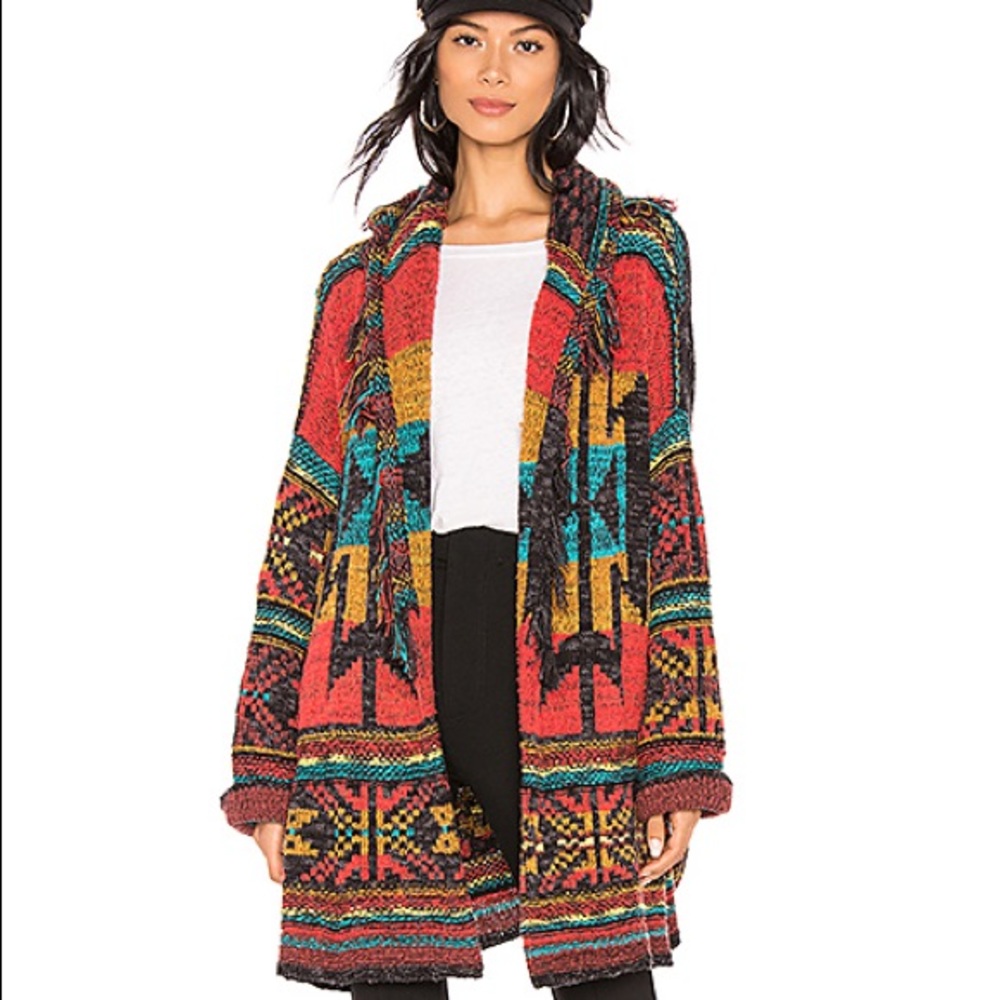 NEW Free People Wild Wild West Belted Sweater
